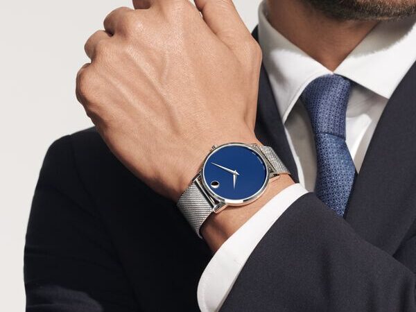 Museum Classic Blue Dial Stainless Steel Men's Watch - Image 4